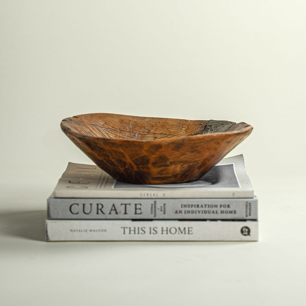Antique dough bowl No.5