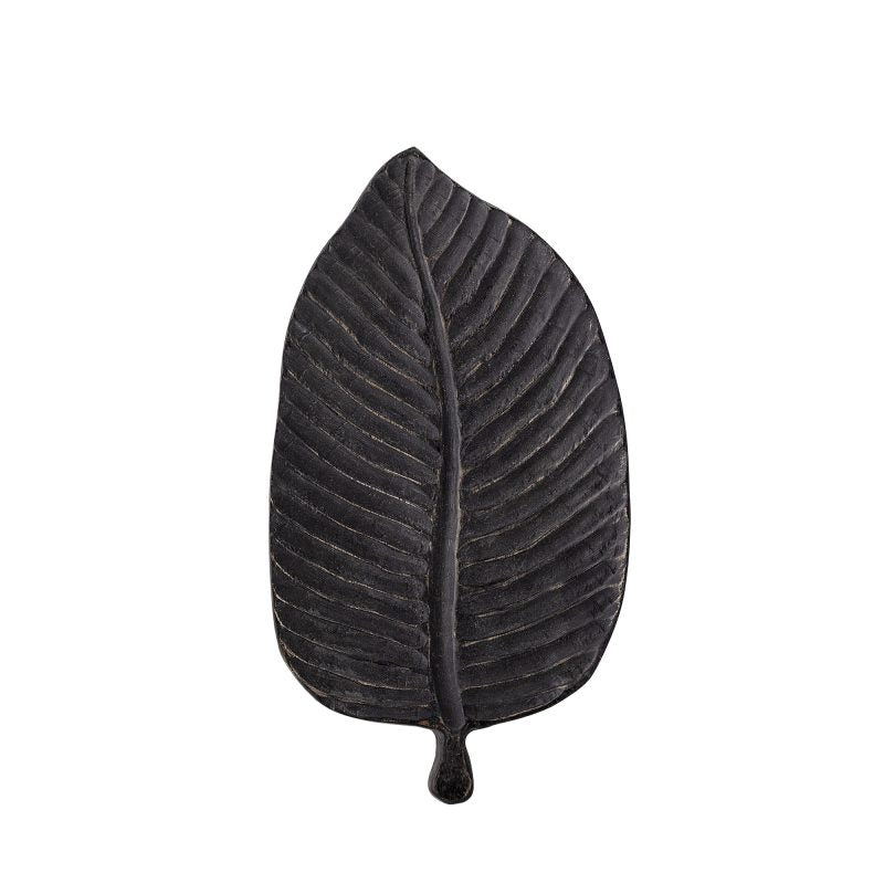 Mango wood leaf tray